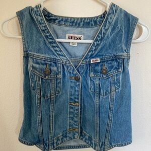 VINTAGE Guess Denim Vest